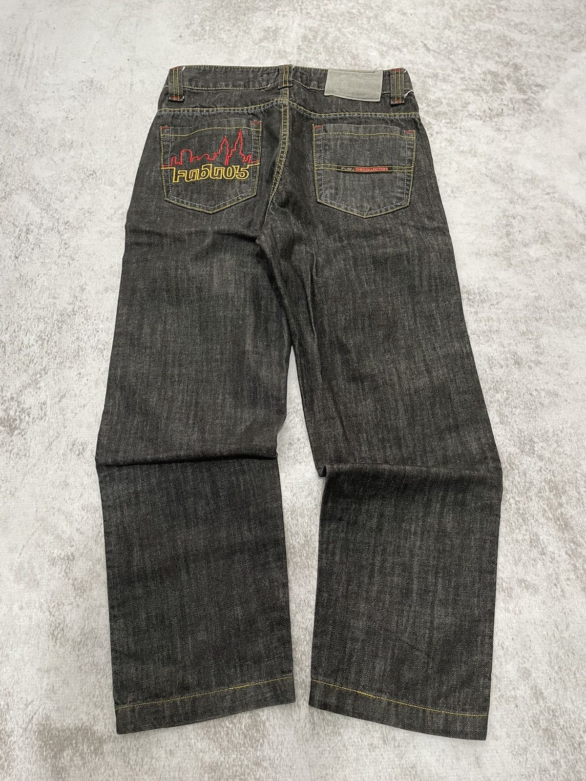 Hysteric Glamour × If Six Was Nine × Le Grande Bleu (L.G.B.) 2000s Fubu poem jnco denim y2k style Size US 29 - 8 Thumbnail
