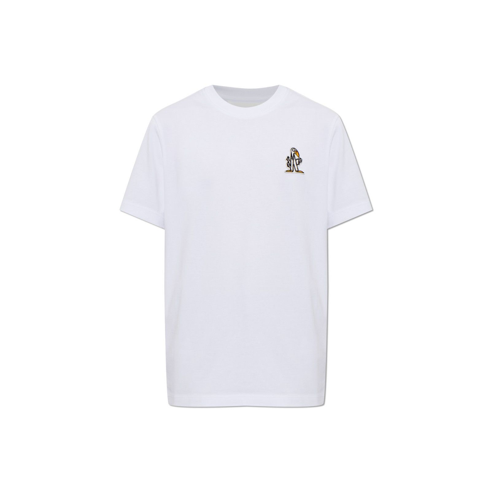 Moncler White Patch T-Shirt Men's Size:Xl;), Men's