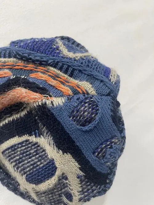 VIBE Handmade Vintage Patchwork Warm Winter Hat Cap Size ONE SIZE - 4 Thumbnail