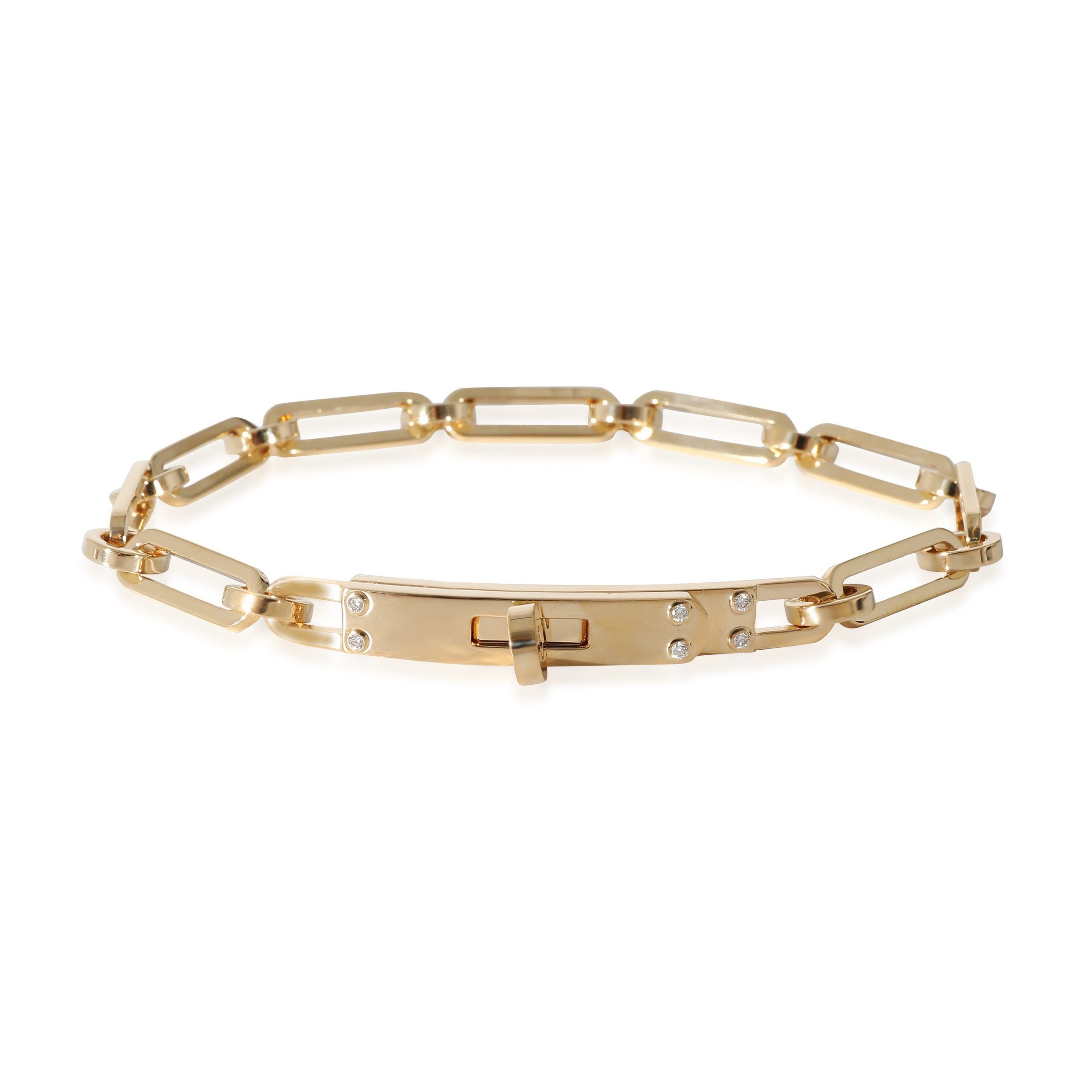 Hermès Kelly Bracelet in 18k Yellow Gold