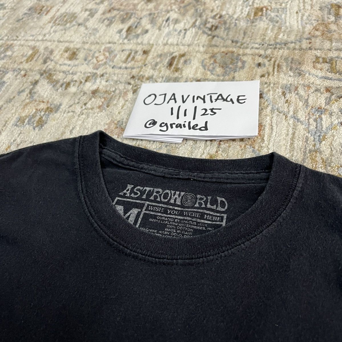 Travis Scott Astroworld Tour Wish You Were Here Size US M / EU 48-50 / 2 - 5 Thumbnail