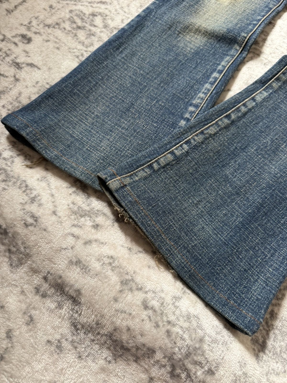 Hysteric Glamour Sky Bomber Japan Mud Wash Flared Jeans Size US 28 / EU 44 - 8 Thumbnail