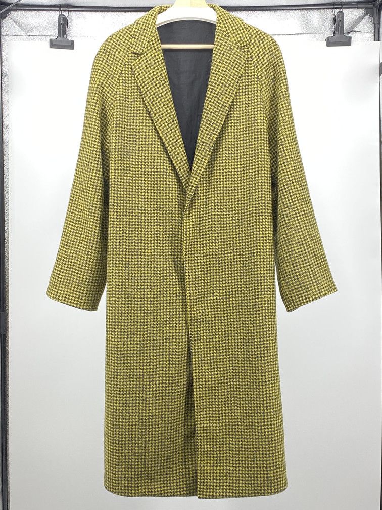 Haider Ackermann Houndstooth Overcoat Size US S / EU 44-46 / 1 - 1 Thumbnail