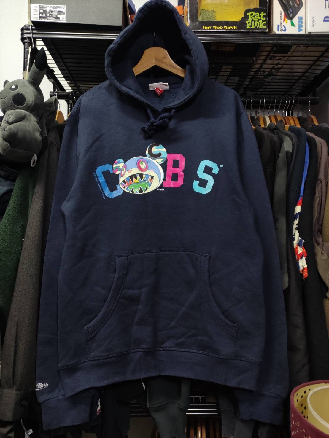 Takashi Murakami ComplexCon x Takashi Murakami x Mitchell & Ness Cubs Hoodie Size US L / EU 52-54 / 3 - 3 Thumbnail