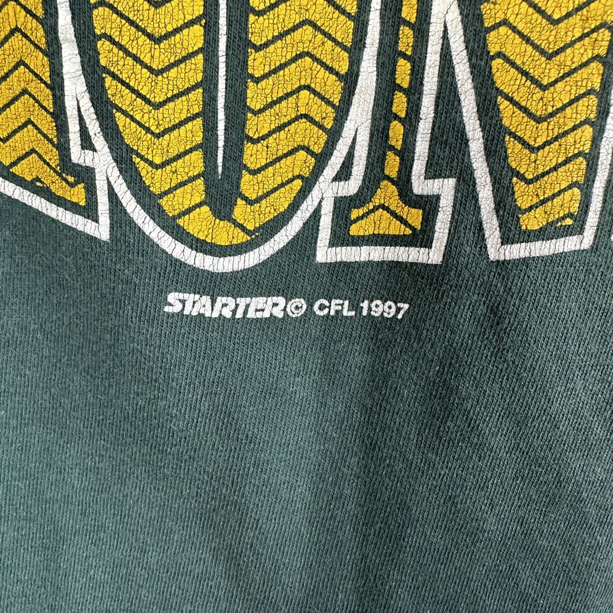 Starter × Vintage Vintage 1997 Edmonton Grey Cup CFL Starter T-shirt Size US L / EU 52-54 / 3 - 4 Thumbnail