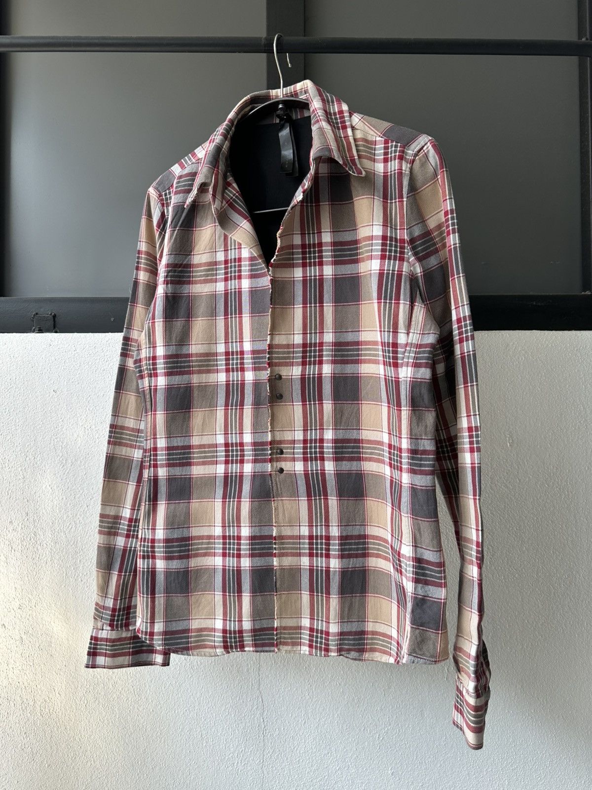 wjk 00’s WJK by Junhashimoto tartan plaid light jacket Size US M / EU 48-50 / 2 - 8 Thumbnail