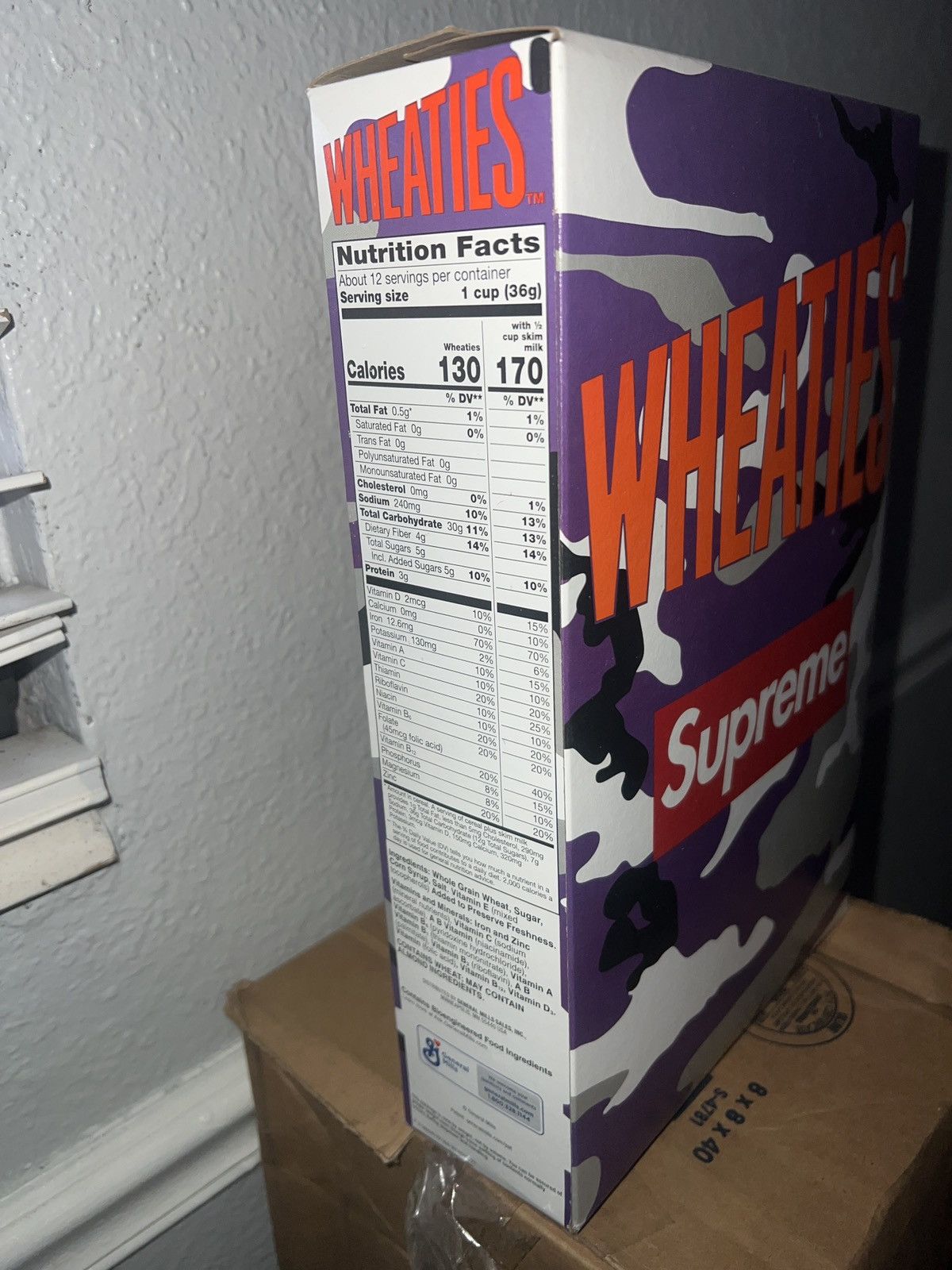 Supreme SUPREME x WHEATIES cereal SS21 Size ONE SIZE - 3 Thumbnail