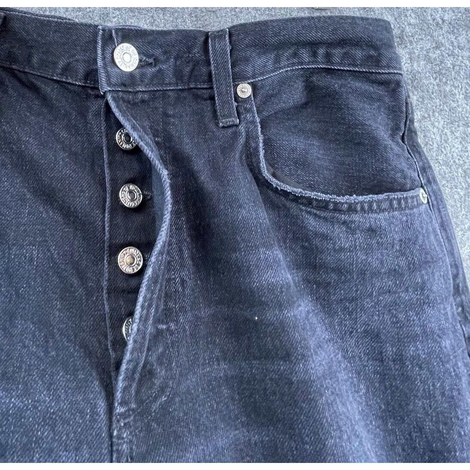Citizens Of Humanity Citizens Humanity Jeans Womens 30 Black Emery Crop Straight Size 30" / US 8 / IT 44 - 11 Thumbnail