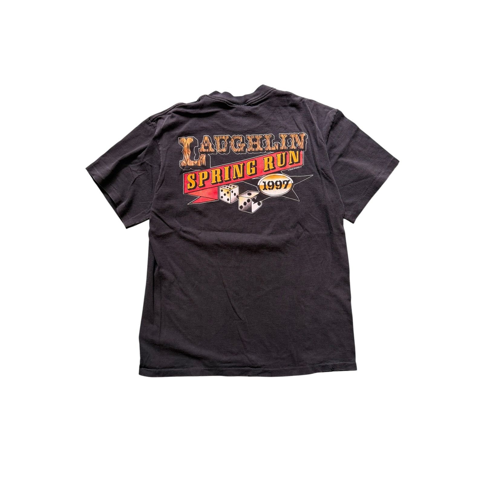 Vintage Vintage Laughlin Spring Run 1997 Bull Skull & Snake Tee Size US L / EU 52-54 / 3 - 4 Thumbnail