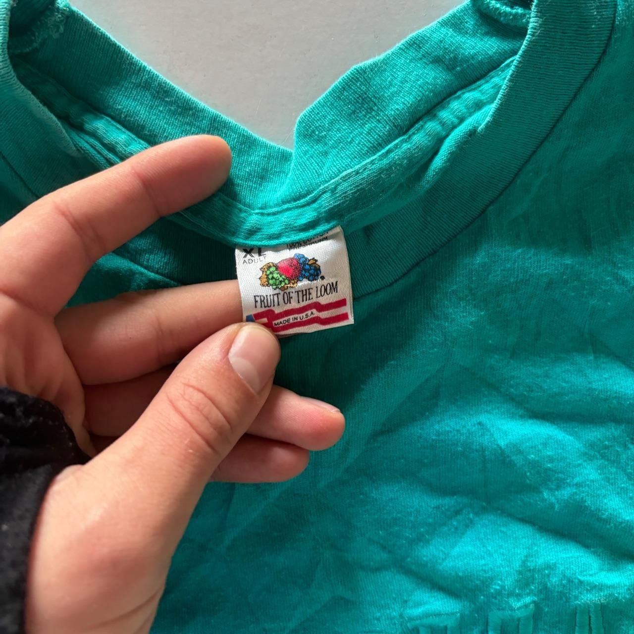 Fruit Of The Loom × Japanese Brand × Vintage Fruit of the Loom T-shirt Size US XL / EU 56 / 4 - 2 Thumbnail