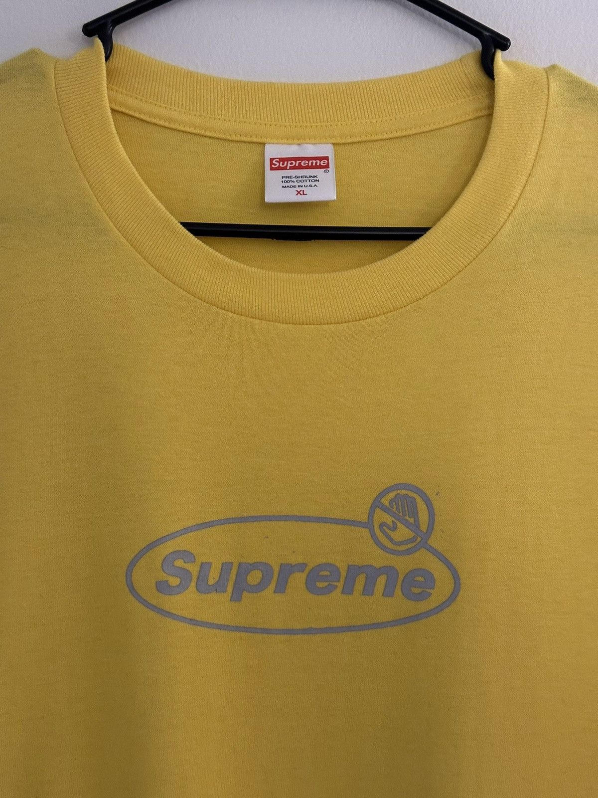 Supreme Supreme Warning Tee Size US XL / EU 56 / 4 - 2 Thumbnail