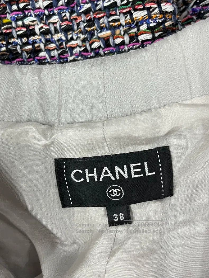 Chanel Chanel Colourful tweed woven wide-leg trousers Size 25" / US 0 / IT 36 - 5 Thumbnail