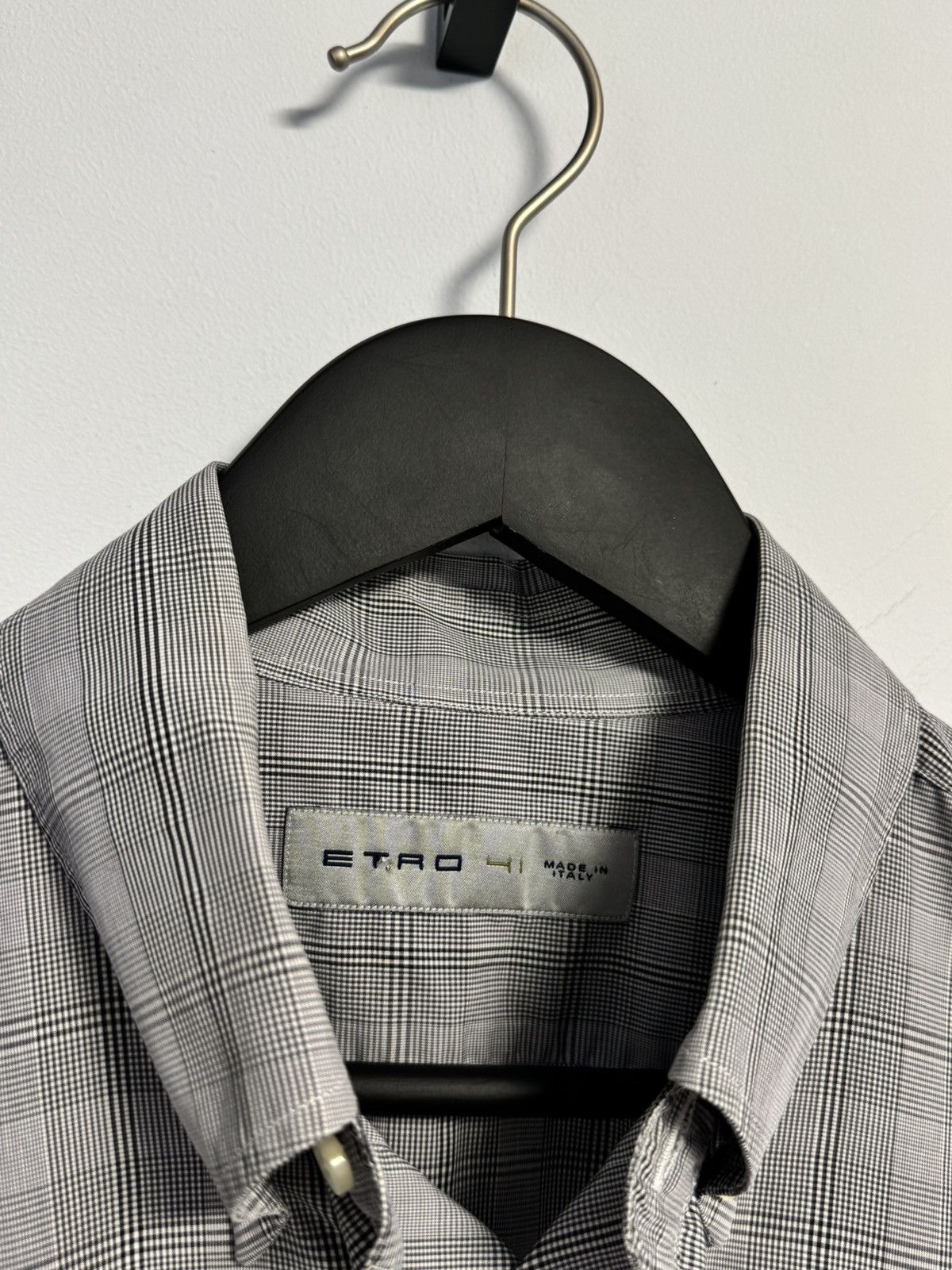Etro Etro Button Up Shirt Gray Style Luxury Size US L / EU 52-54 / 3 - 4 Thumbnail