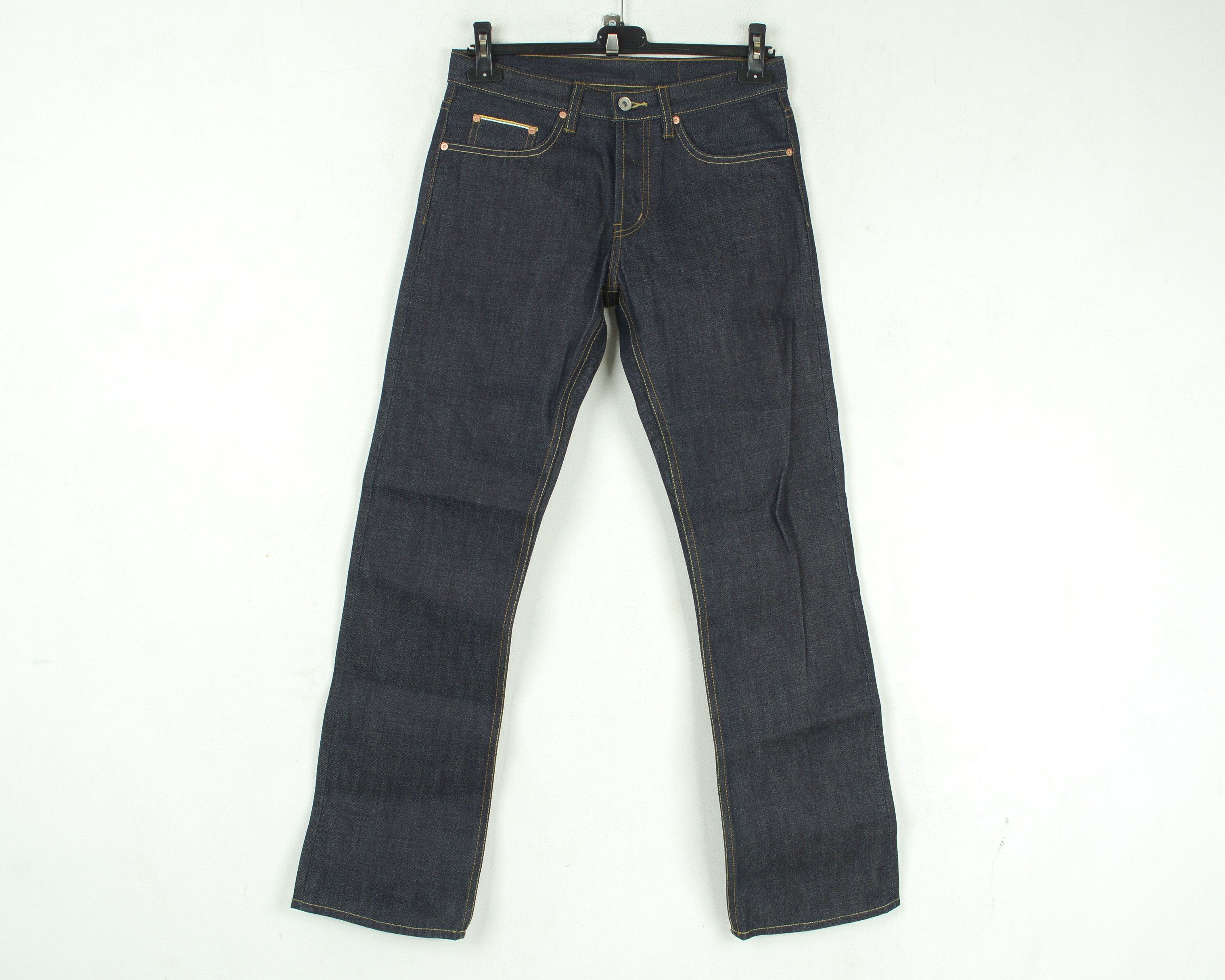 Japanese Brand × WeSC 13.25 Selvage Japanese W29 Standart 5 Pocket Jeans Trousers Size US 29 - 1 Thumbnail