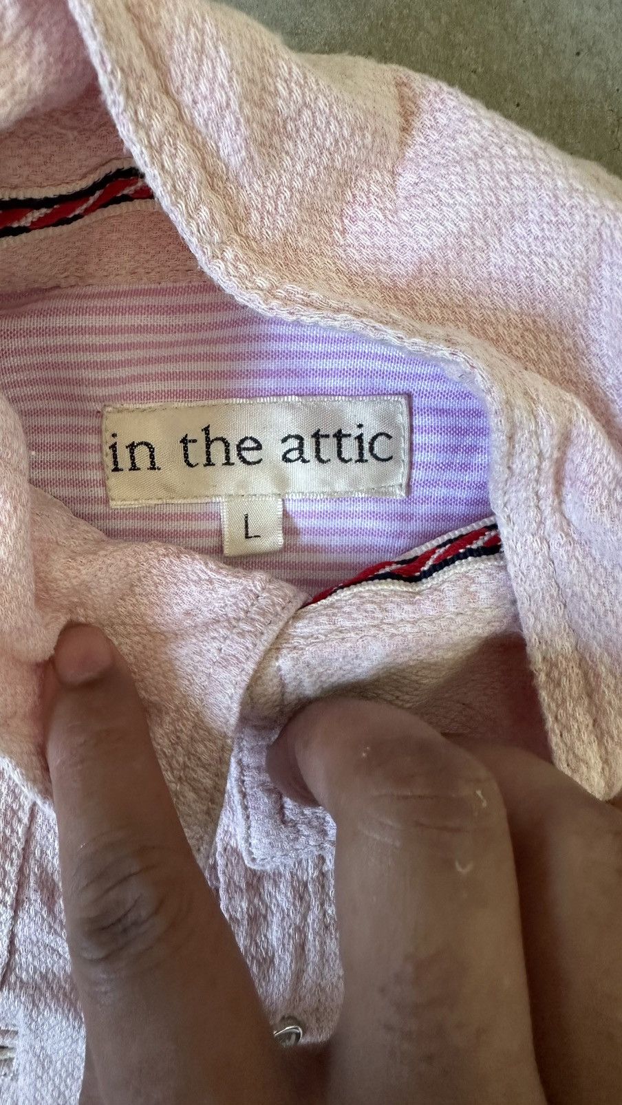 In The Attic VINTAGE IN THE ATTIC POLO TEE Size US L / EU 52-54 / 3 - 7 Thumbnail
