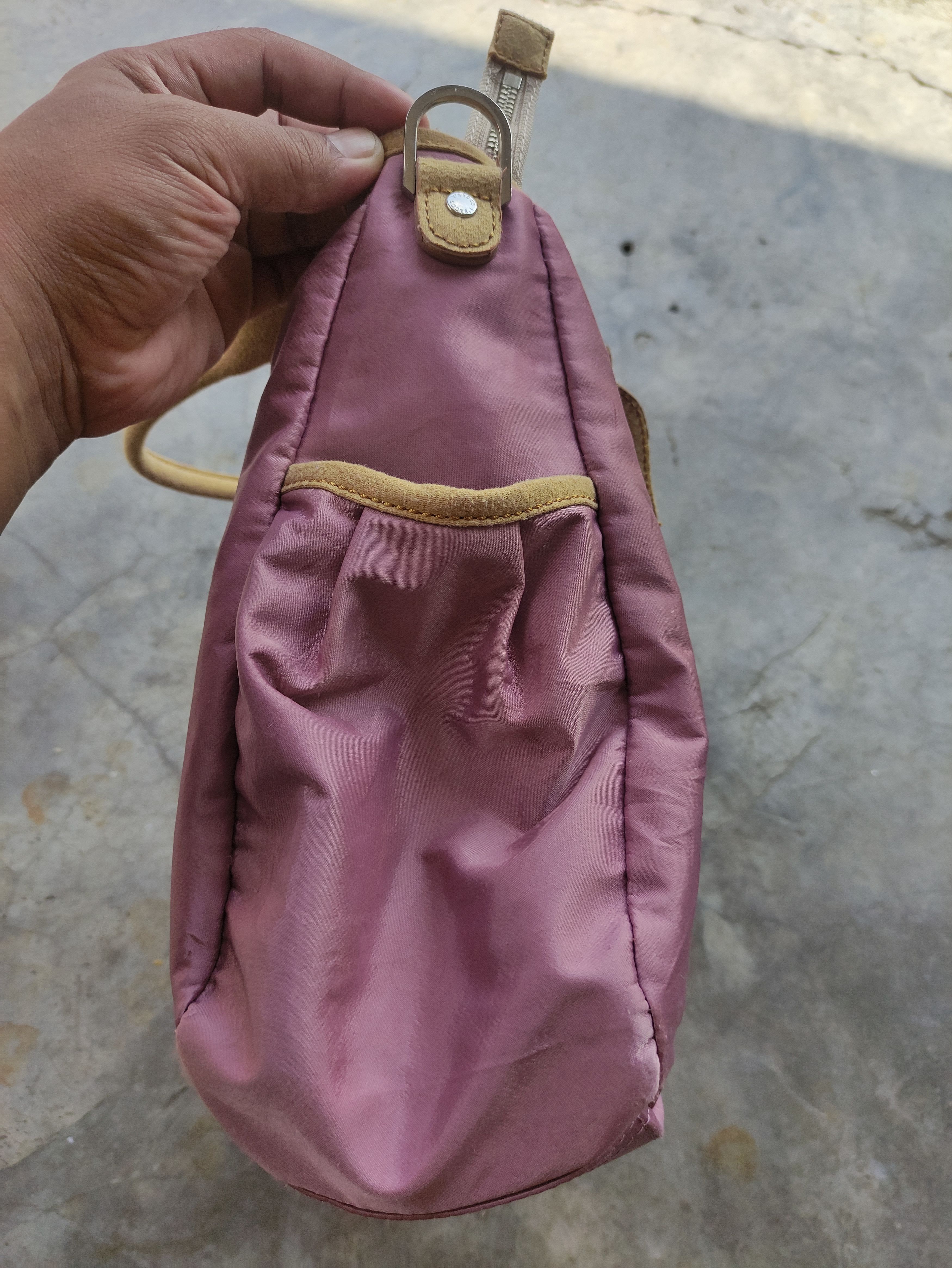 Yohji Yamamoto Y'SACCS BY YOHJI YAMAMOTO NYLON PURPLE HAND CARRY/TOTE BAG Size ONE SIZE - 7 Thumbnail