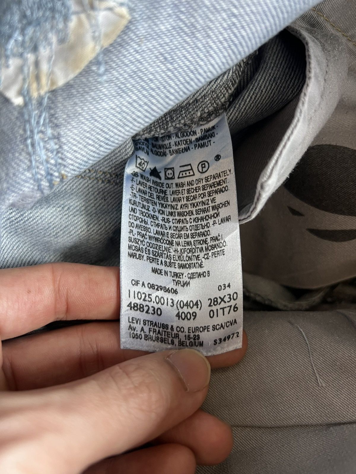 Levi's Levis Engineered Jeans Buckle Back Tag W28 Actual 30x29 Size US 28 / EU 44 - 9 Thumbnail