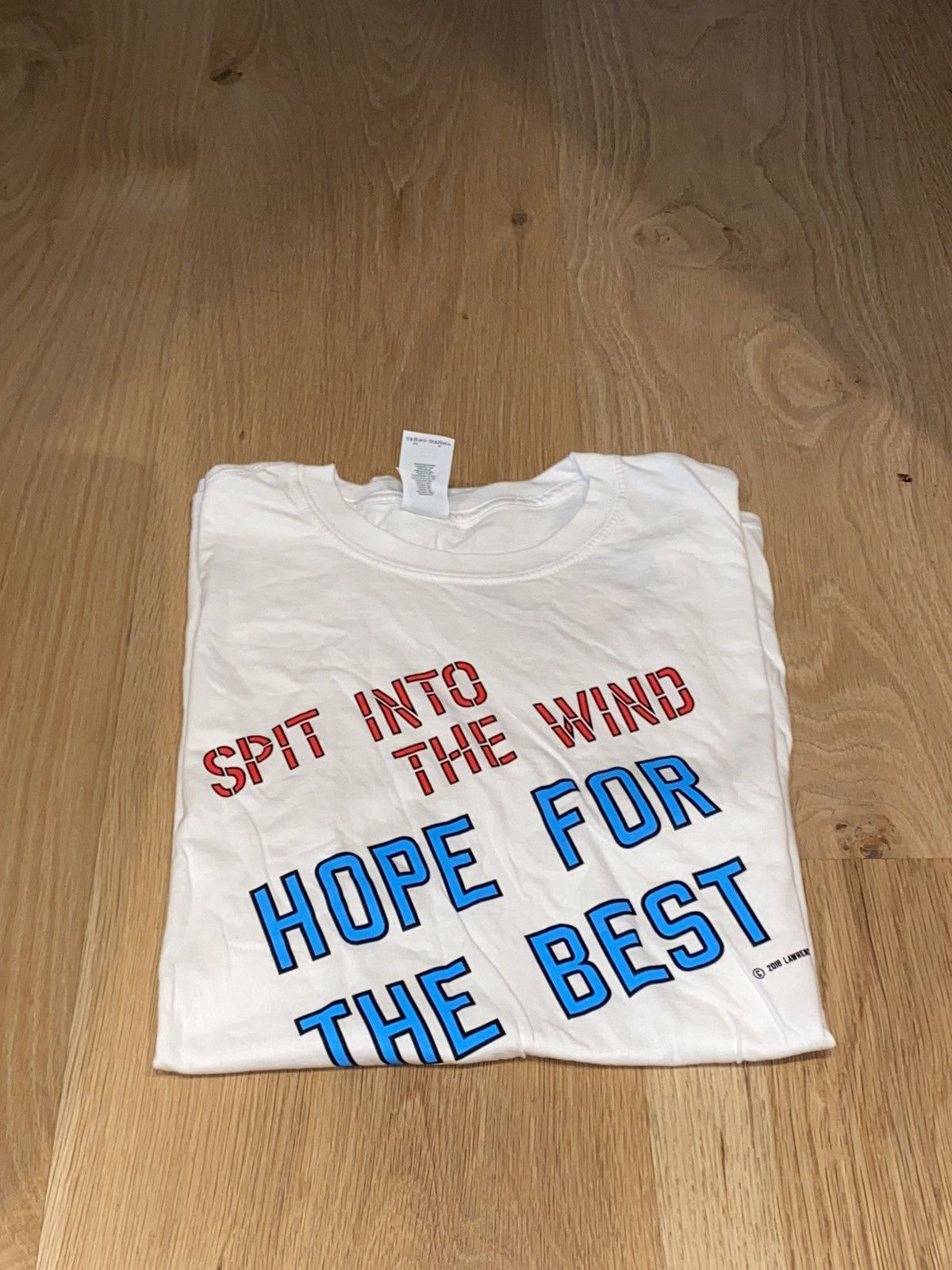 Other Lawrence Weiner 2018 Tee White Size US M / EU 48-50 / 2 - 1 Thumbnail