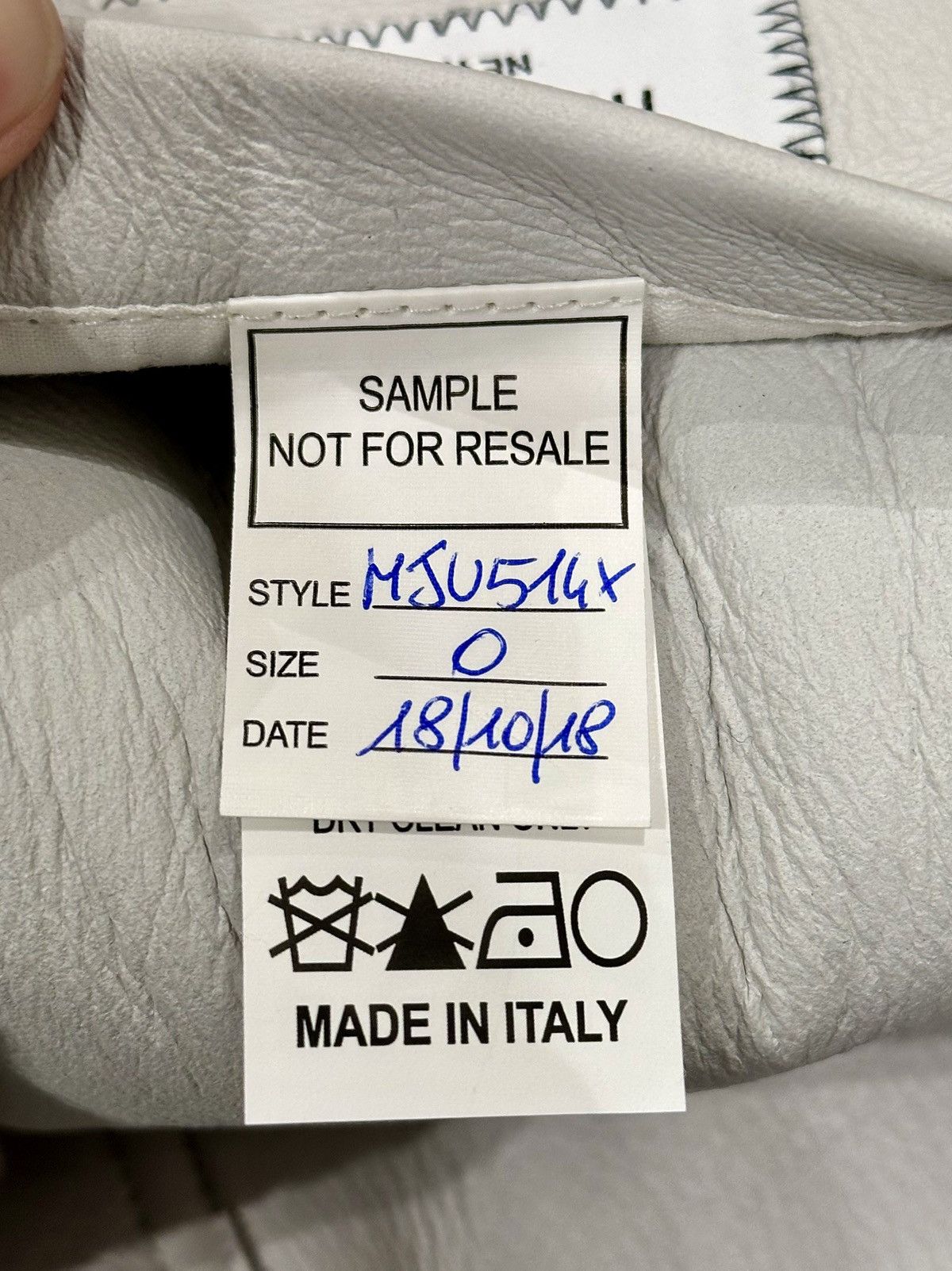 Thom Browne THOM BROWNE REVERSIBLE SHEARLING LEATHER JACKET SIZE 0 Size US XS / EU 42 / 0 - 9 Thumbnail