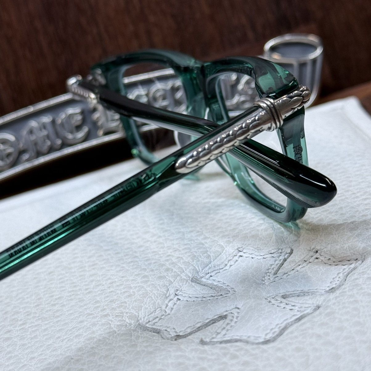 Chrome Hearts Chrome Hearts Little Dinger Glasses Size ONE SIZE - 9 Thumbnail
