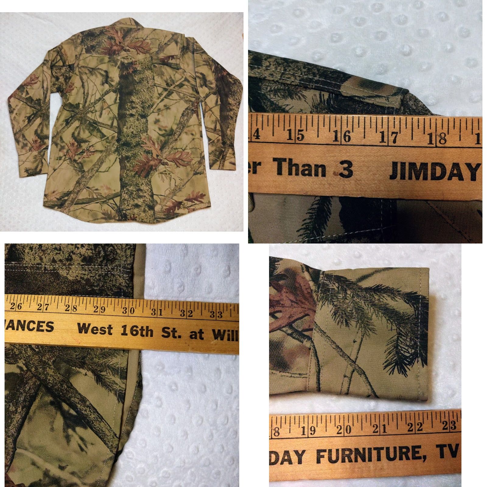 Vintage Forge Workwear Shirt Mens M Camouflage Brushpopper Western Pearl Snap Hunting Size US M / EU 48-50 / 2 - 8 Thumbnail