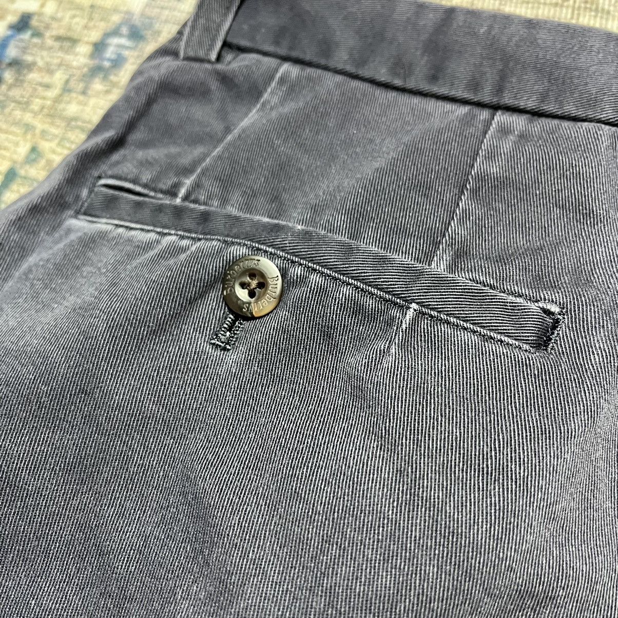 Burberry × Designer × Vintage ⚡️Vintage Burberrys Khakis Straight Cut Pants 90s Size US 32 / EU 48 - 18 Thumbnail
