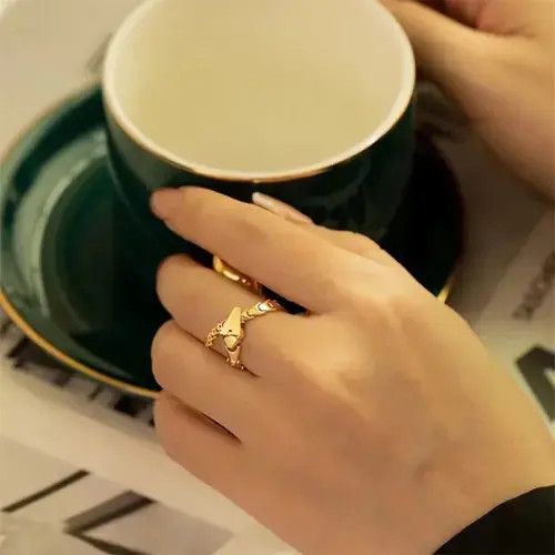 Japanese Brand Snake Ring Snake Adjustable Size ONE SIZE - 1 Thumbnail