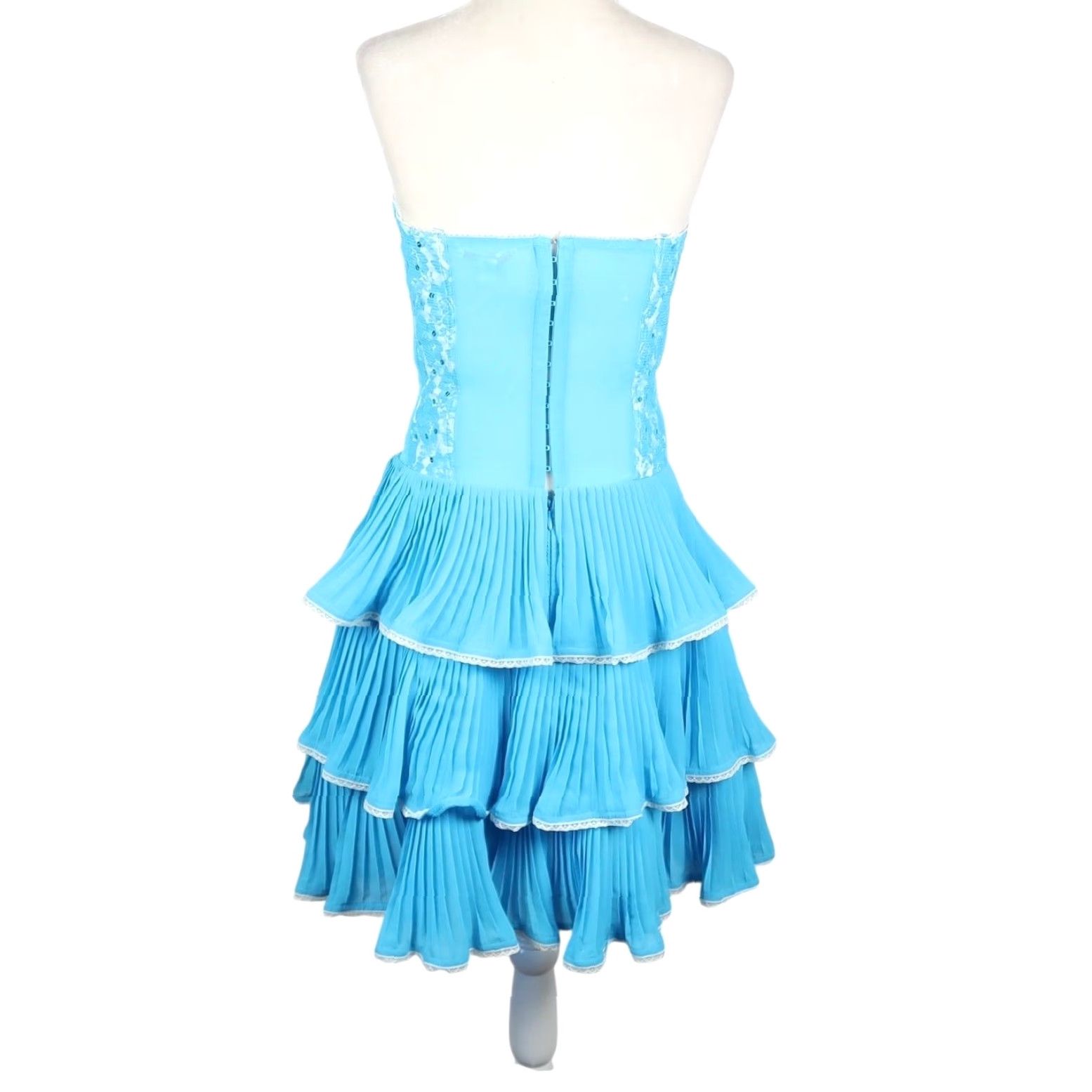 betsey johnson dress blue Betsey Johnson Mini Dress – Fleurish Grounds main image 1