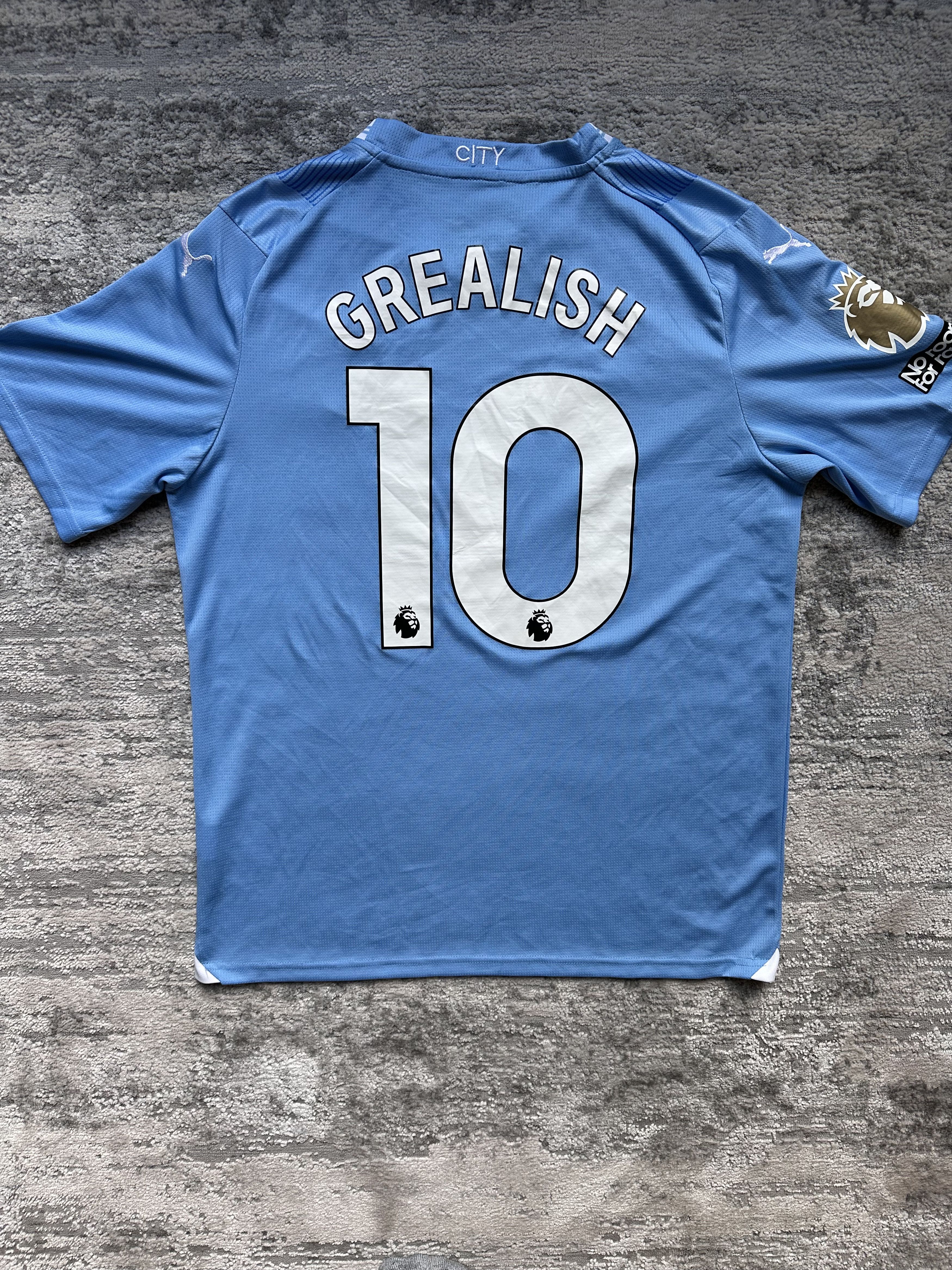 Puma Puma Manchester City Grealish Jersey Size US XL / EU 56 / 4 - 10 Thumbnail