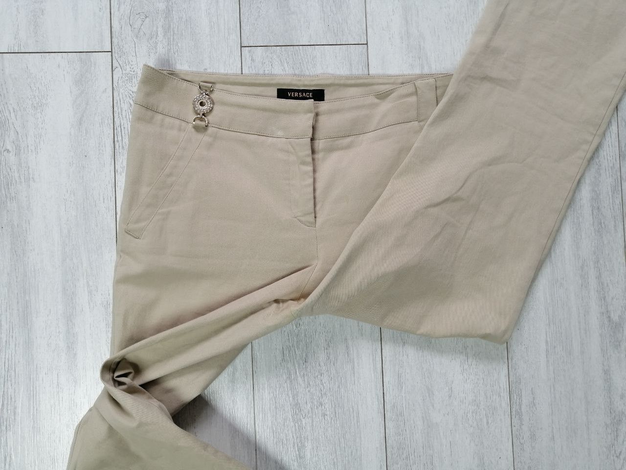 Versace women's Versace trousers Size 44 Size 30" / US 8 / IT 44 - 2 Thumbnail