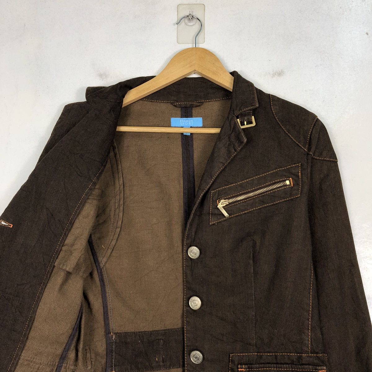 Escada × Escada Sport × Other Escada Bondage Style Punk Jacket Size US M / EU 48-50 / 2 - 10 Thumbnail