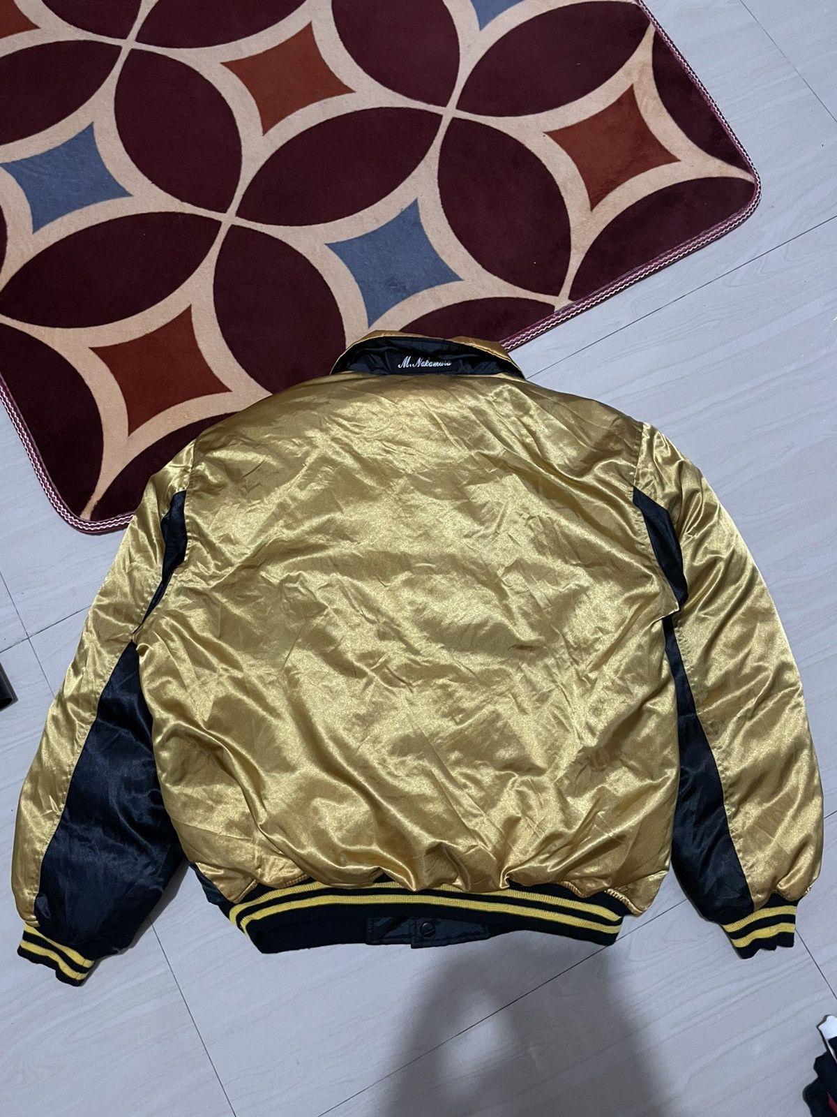 Japanese Brand Vintage Suntory Malts Beer Reversible Goose Down Jacket Size US M / EU 48-50 / 2 - 8 Thumbnail