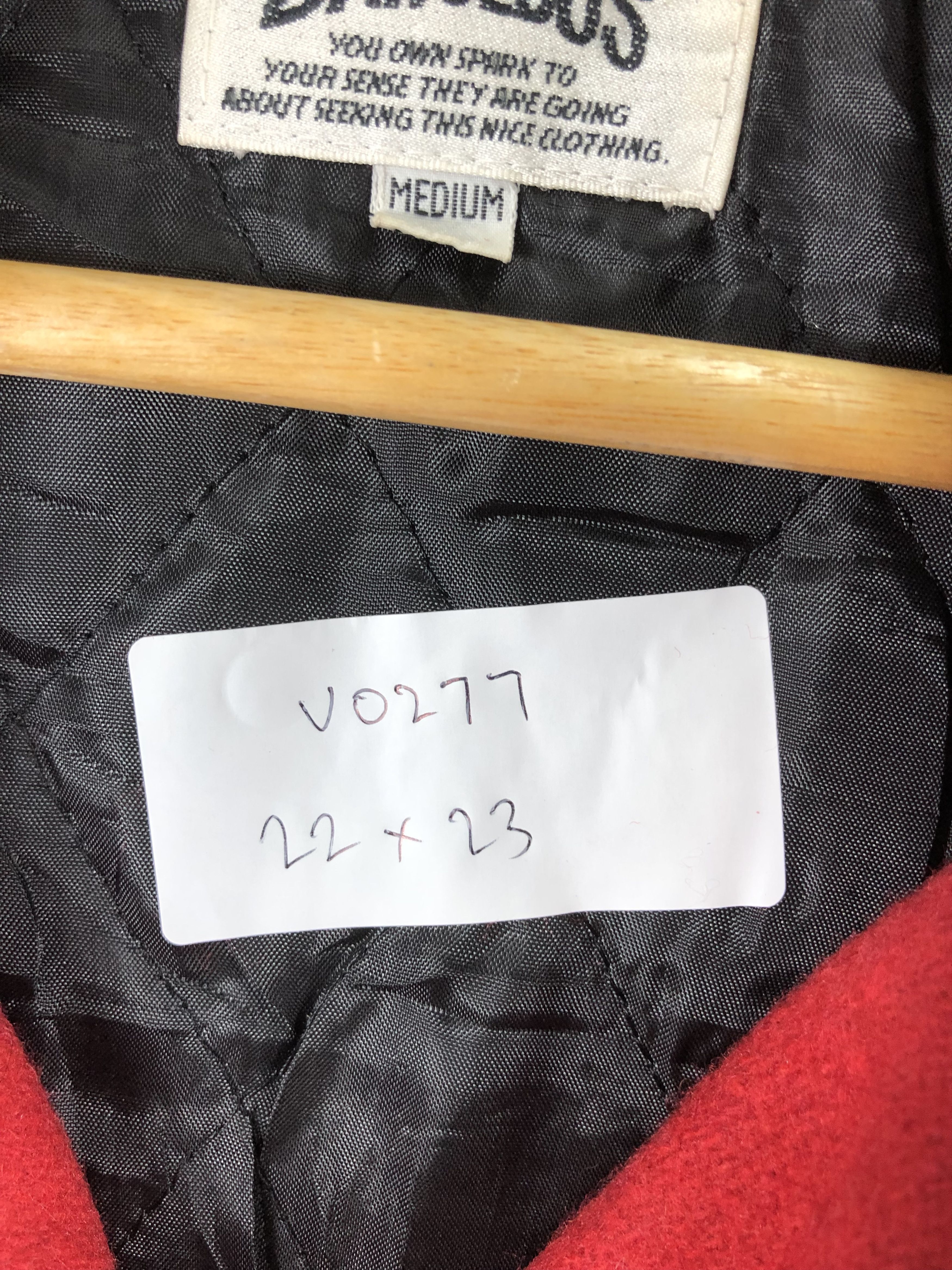 Japanese Brand Vintage 90s Embroidery Logo Varsity Jacket V0277 Size US M / EU 48-50 / 2 - 10 Thumbnail