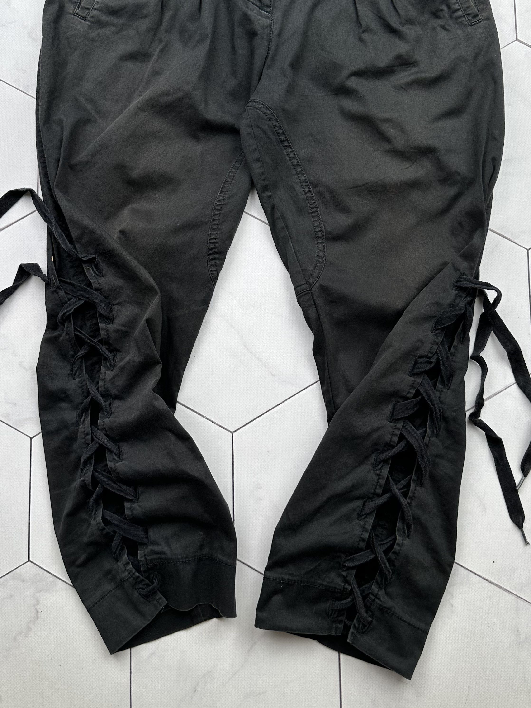 Cop Copine Cop Copine Vintage Bondage Cropped Pants (B89) Size 30" / US 8 / IT 44 - 3 Thumbnail