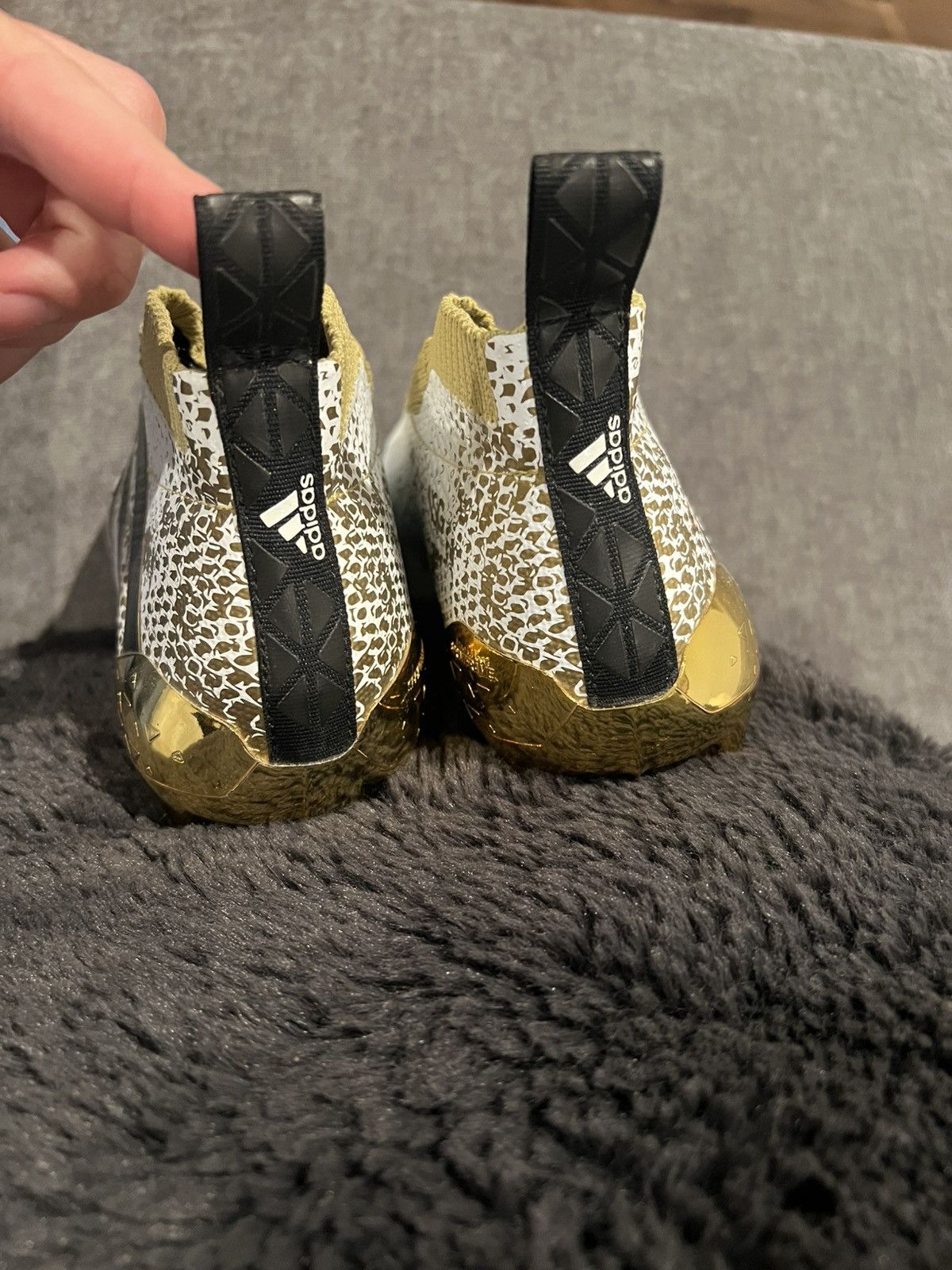 Adidas Adidas Pure Control 2016 Gold Boots Size US 11 / EU 44 - 4 Thumbnail