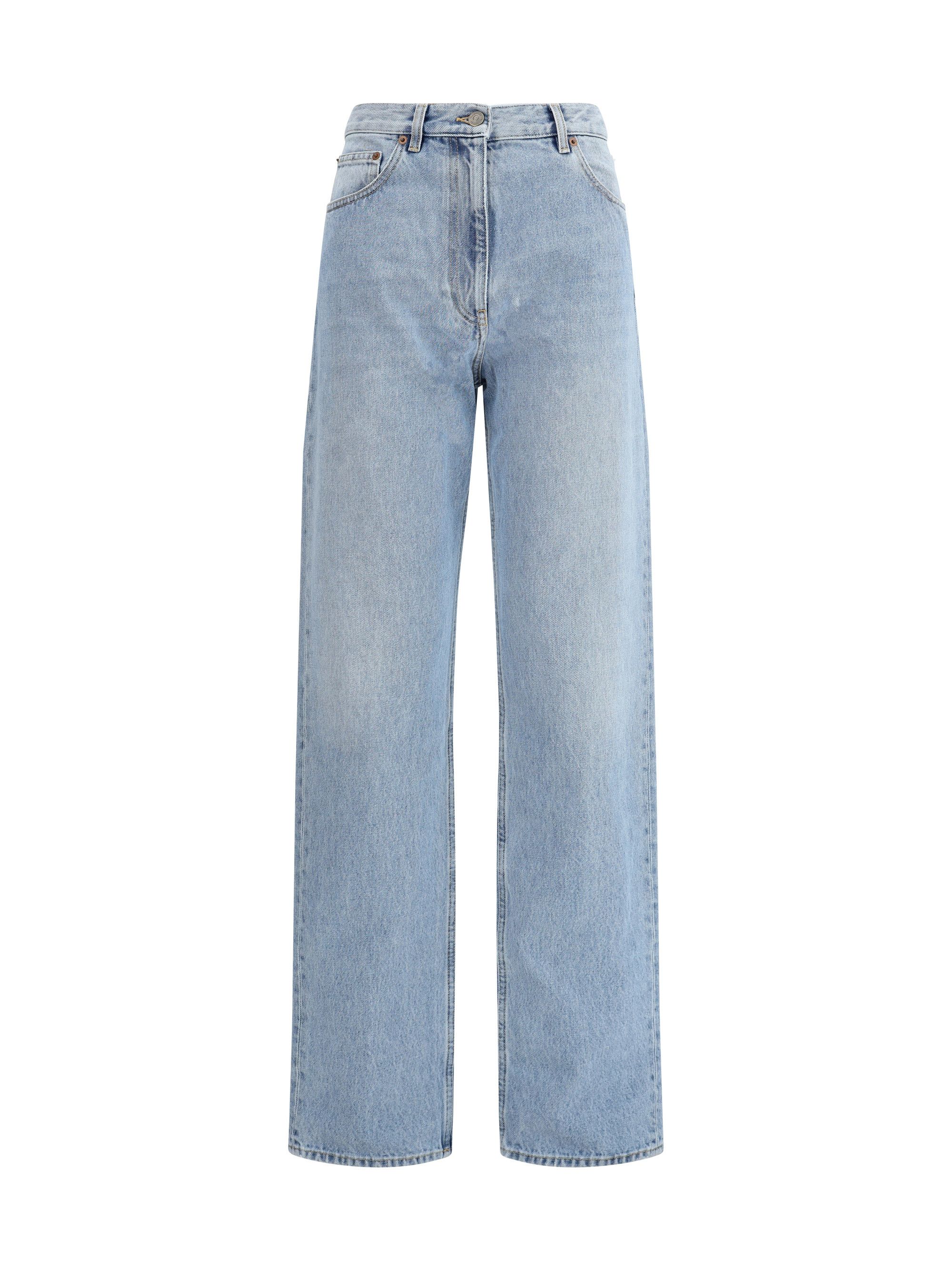 Cotton Five-Pocket Jeans