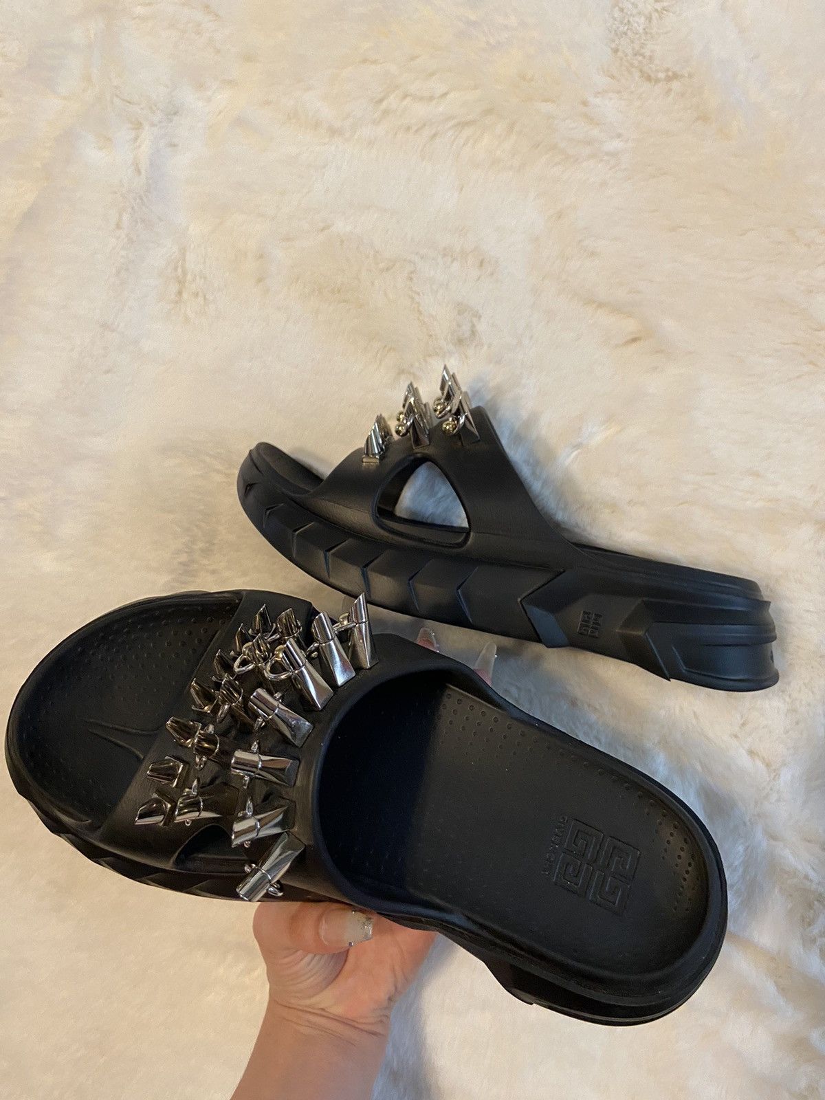 Givenchy Givenchy studded spiked marshmallow sandals Size US 8 / IT 38 - 6 Thumbnail
