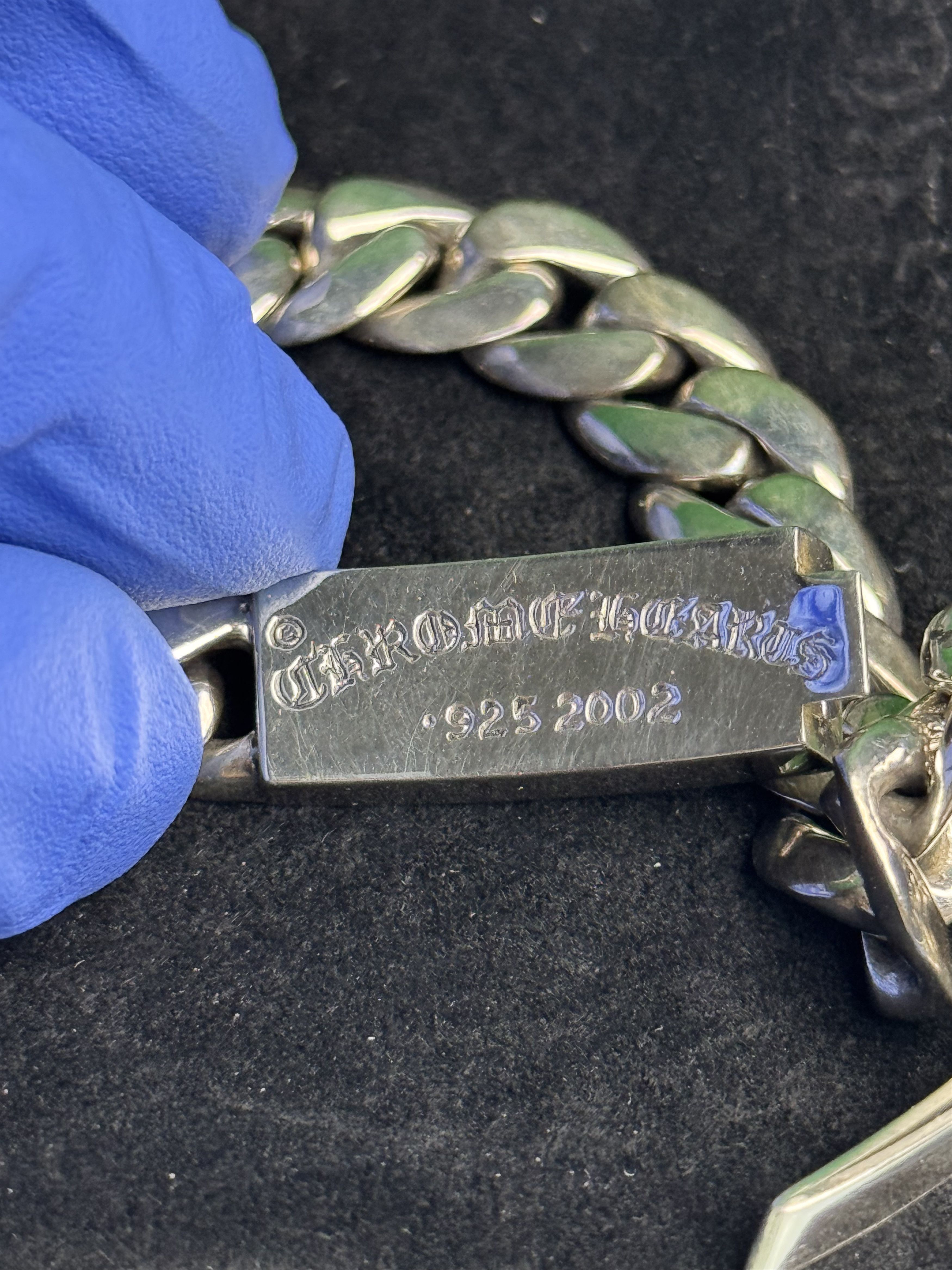 Chrome Hearts Chrome Hearts Small Dagger ID Bracelet 7in .925 Silver Size ONE SIZE - 17 Thumbnail