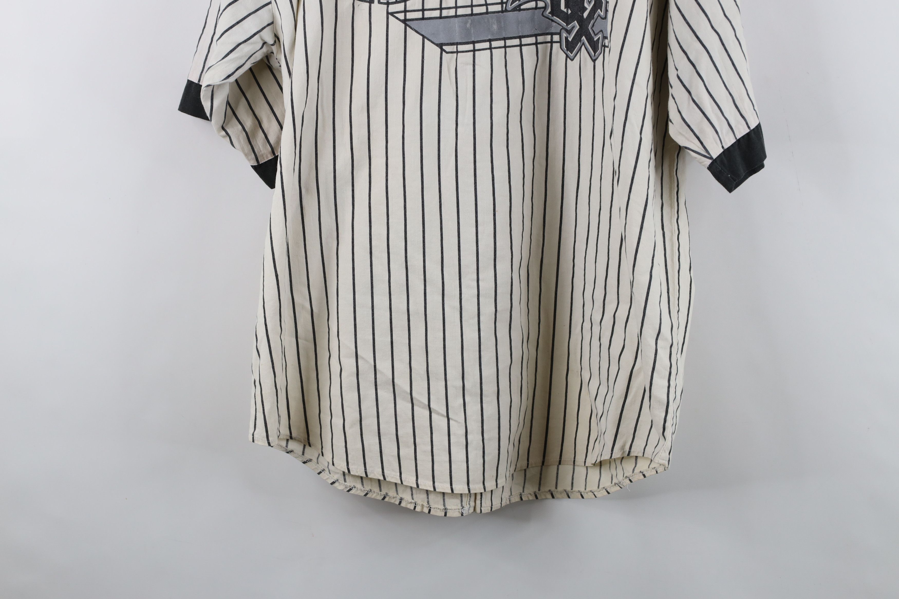 Vintage Vintage 90s Chicago White Sox Baseball Jersey USA Eazy E NWA Size US XL / EU 56 / 4 - 15 Thumbnail
