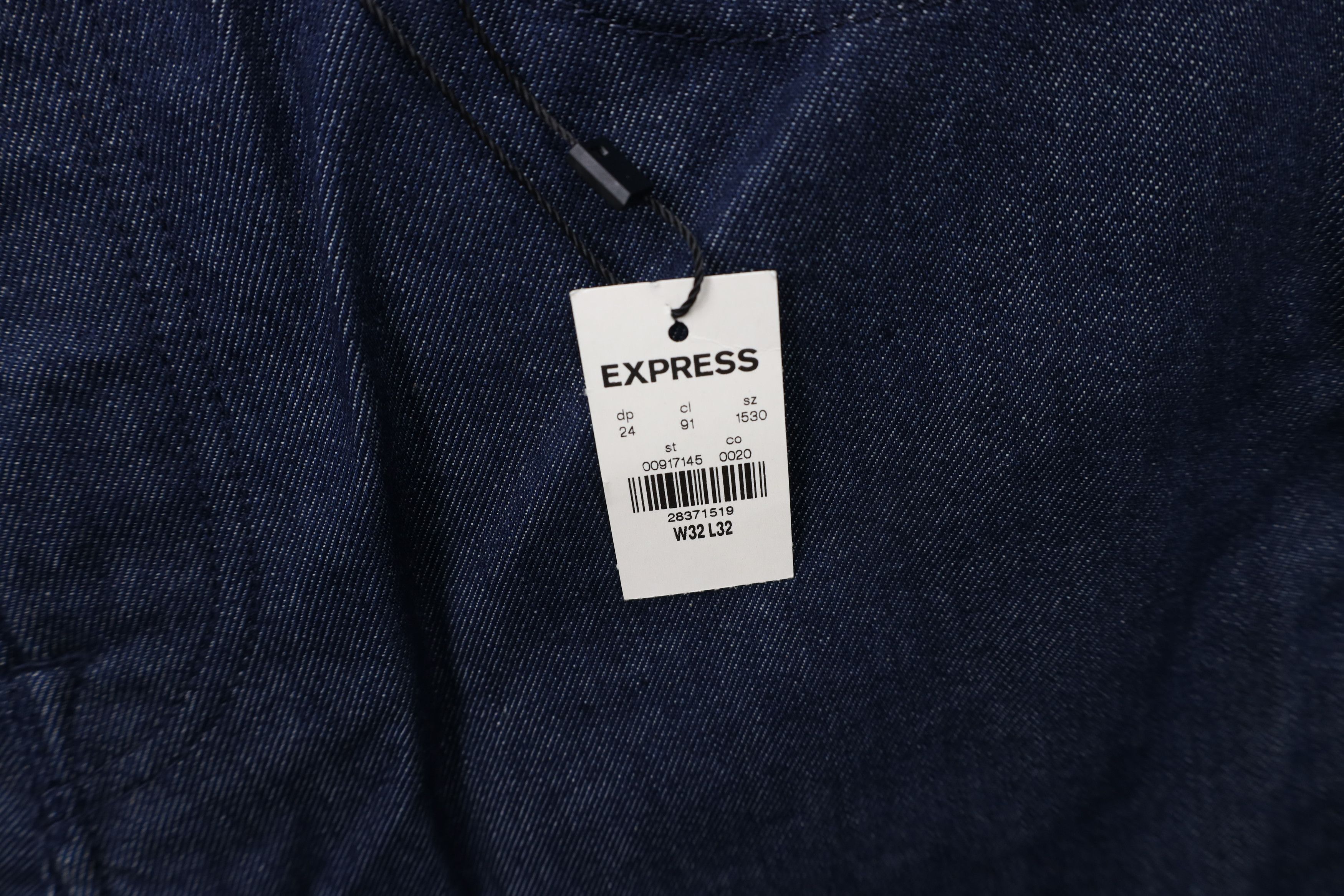 Express × Vintage New Express Relaxed Fit Straight Leg Denim Jeans Blue Size US 32 / EU 48 - 6 Thumbnail