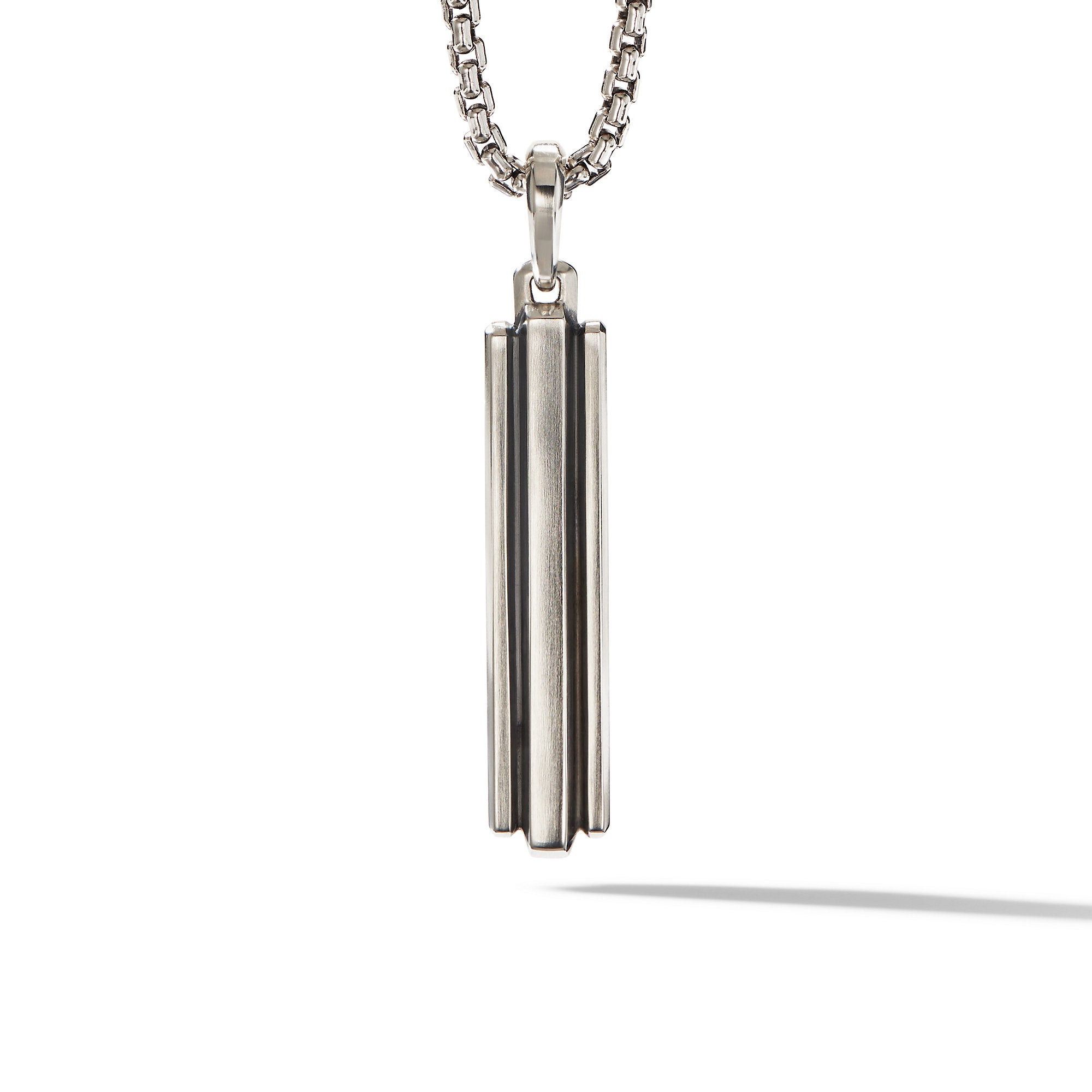 David Yurman o1w1db10526 D25358M /Size 7/Deco Ingot Tag in Silver Size ONE SIZE - 1 Thumbnail