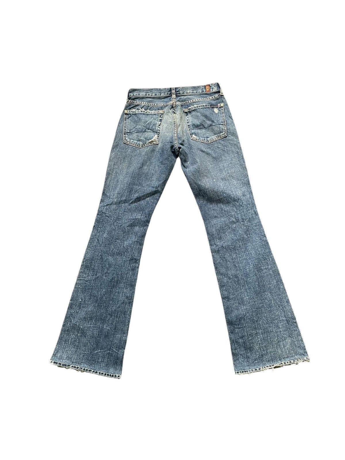 7 For All Mankind × Designer 7 For All Mankind Flare Distresed Size 29" - 6 Thumbnail