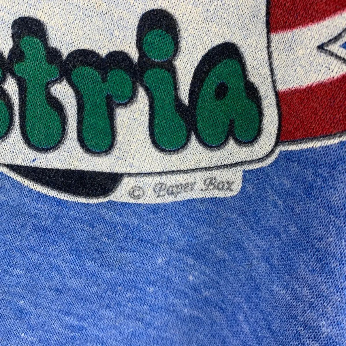 Vintage Vintage 80’ I LOVE AUSTRIA Eagle Mural Crown Sweatshirt Size L / US 10 / IT 46 - 5 Thumbnail