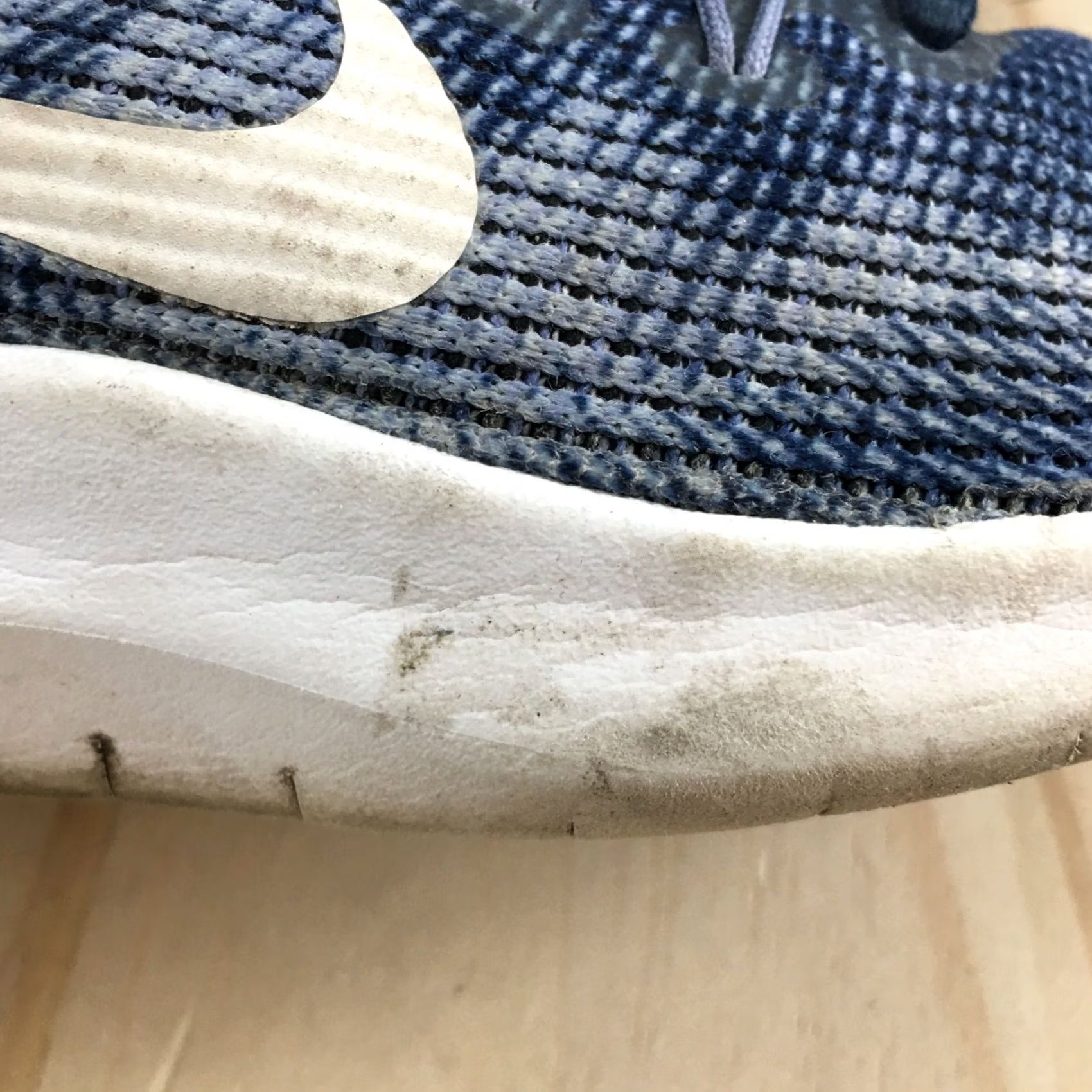 Nike Nike Shoes Womens 7 Flex RN 18 Running Sneakers Blue Lace Up Low Top AA7408-400 Size M / US 6-8 / IT 42-44 - 4 Thumbnail