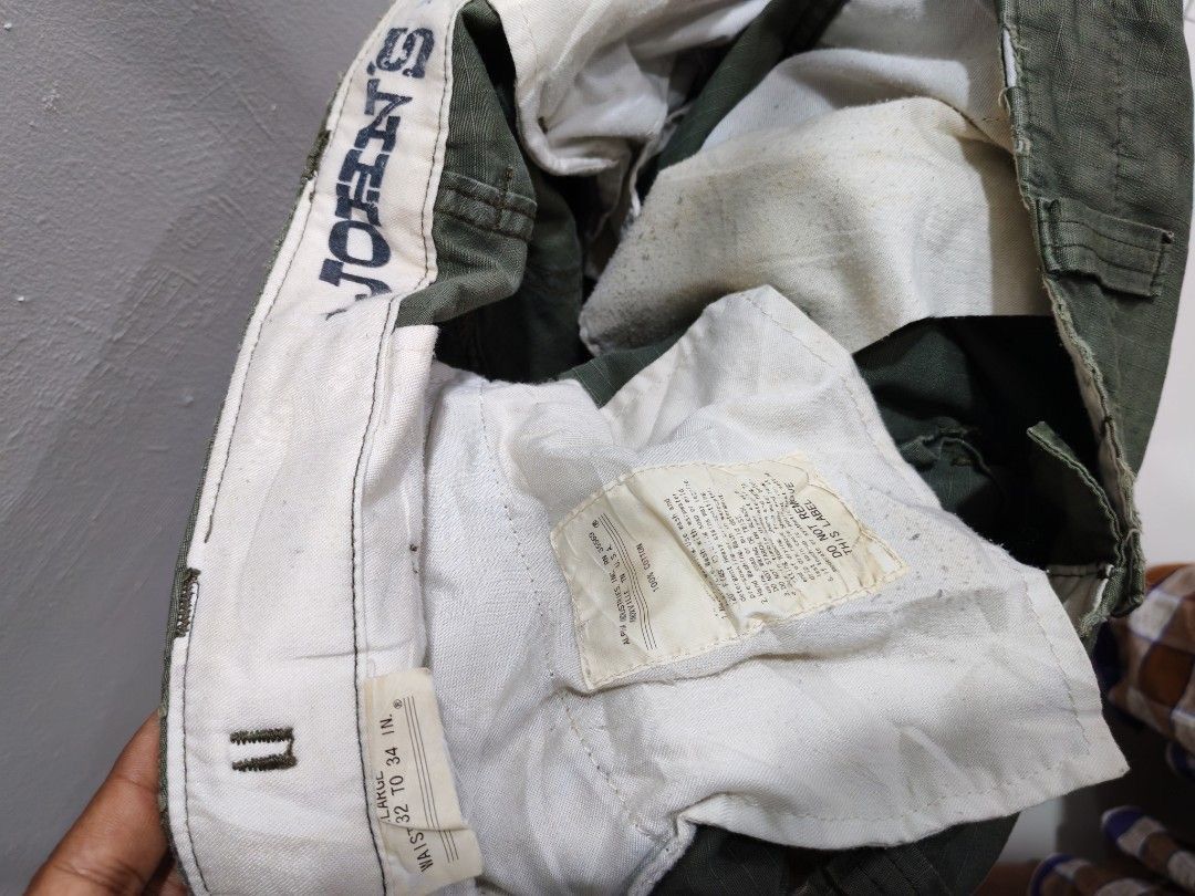 Alpha Industries Alpha Industries OD Ripstop Cargo Pants – Zip Cuffs Size US 34 / EU 50 - 9 Thumbnail