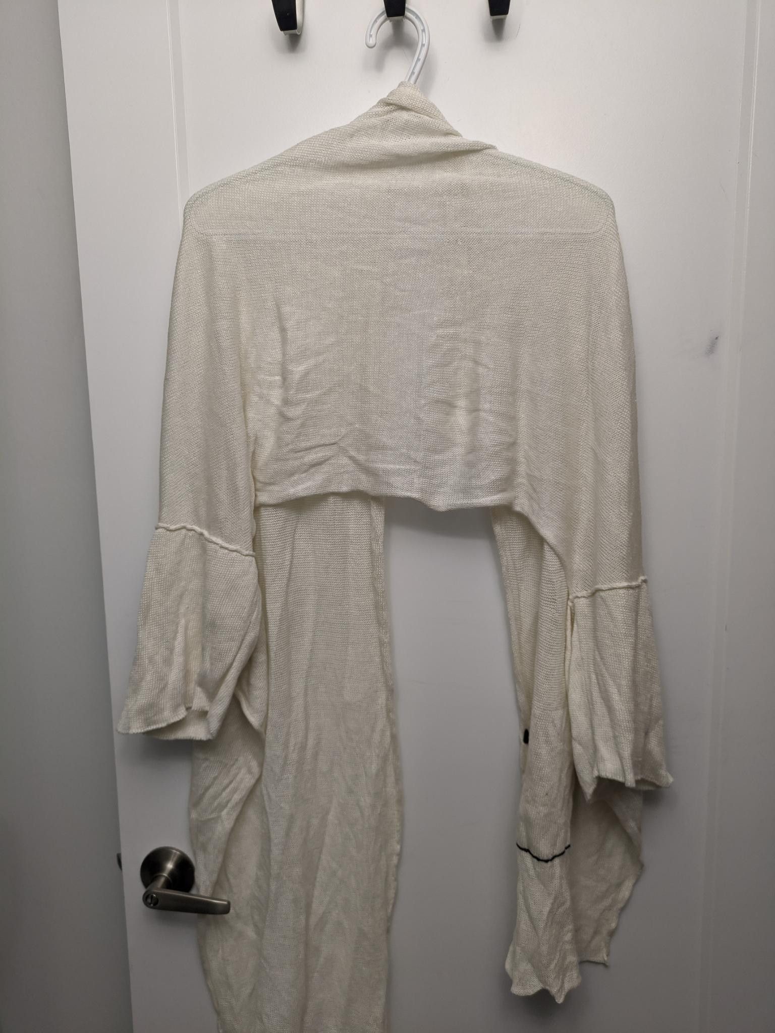 Isabel Benenato Multifunctional Hemp Cardigan/Scarf/Shrug Size L / US 10 / IT 46 - 2 Thumbnail