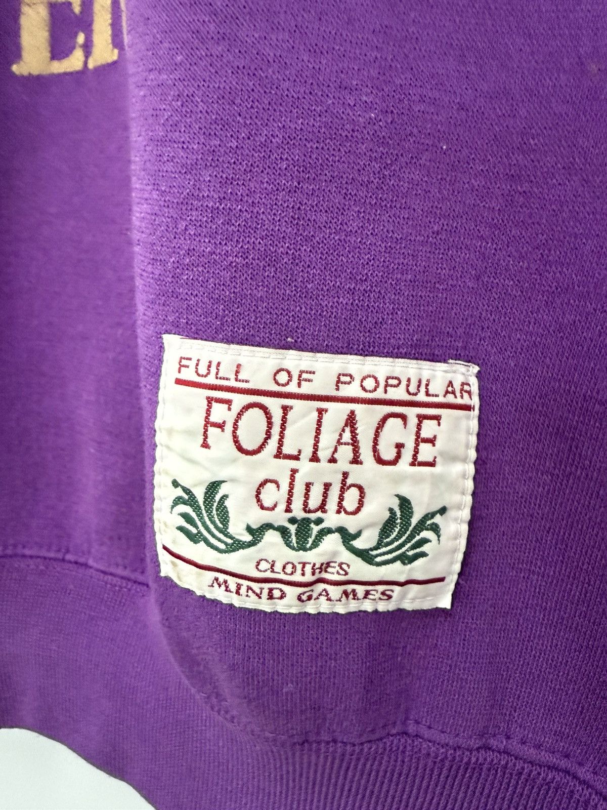Colorado Trading Co. 🔥 FOLIAGE CLUB COLORADO PLAYER SPORTWEAR SWEATSHIRT - M Size US S / EU 44-46 / 1 - 5 Thumbnail