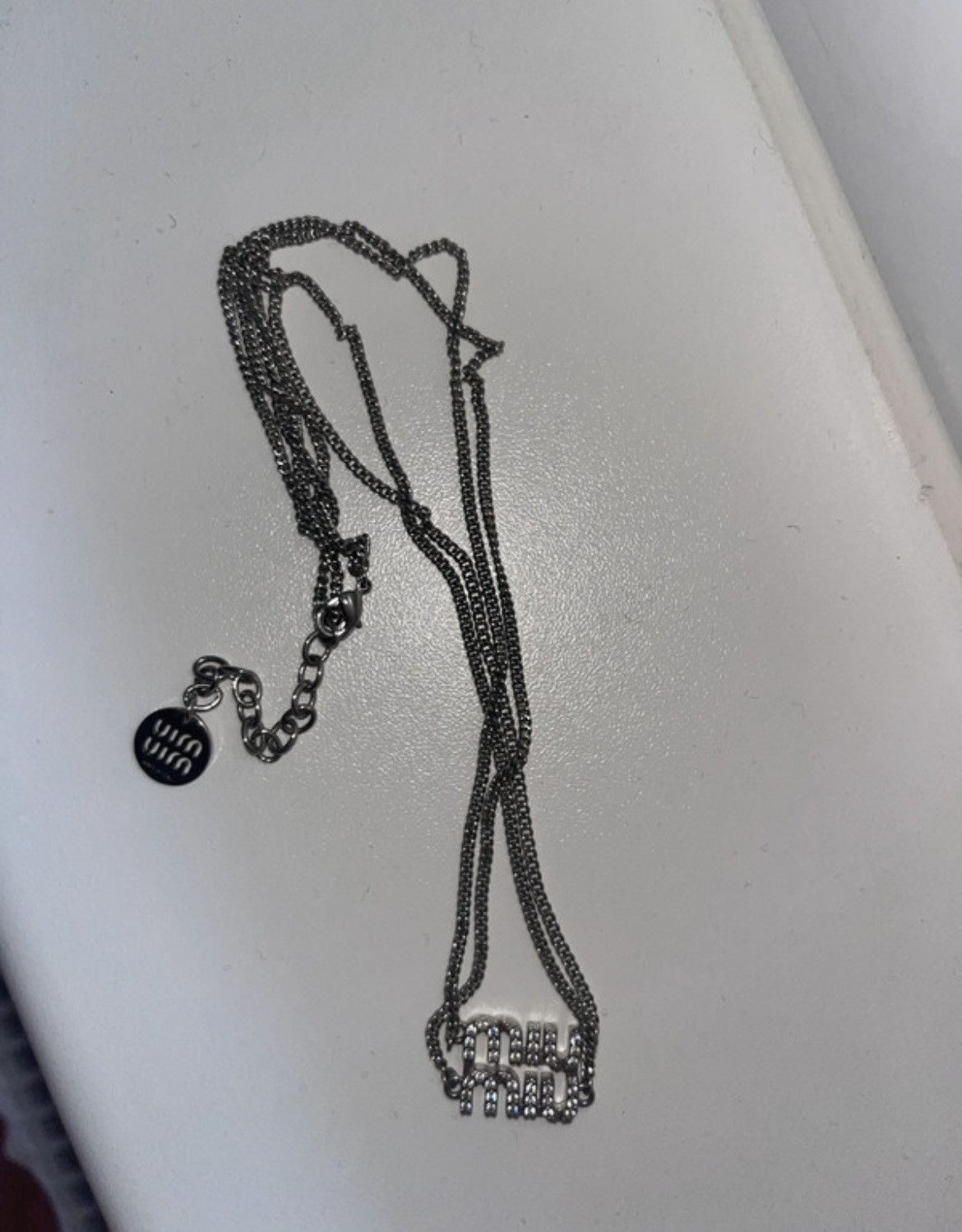 Miu Miu Miumiu Necklace Size ONE SIZE - 1 Thumbnail