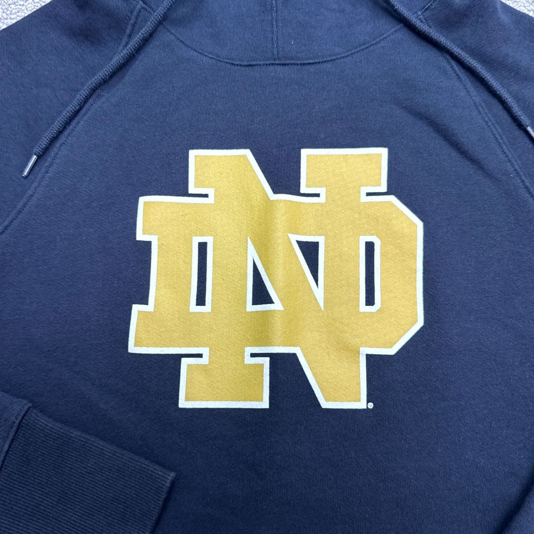 Disney VINTAGE Nike Shirt Womens 2X Black Notre Dame Fighting Irish Hoodie Sweatshirt Pullover With Logo Size XXL / US 16-18 / IT 52-54 - 4 Thumbnail