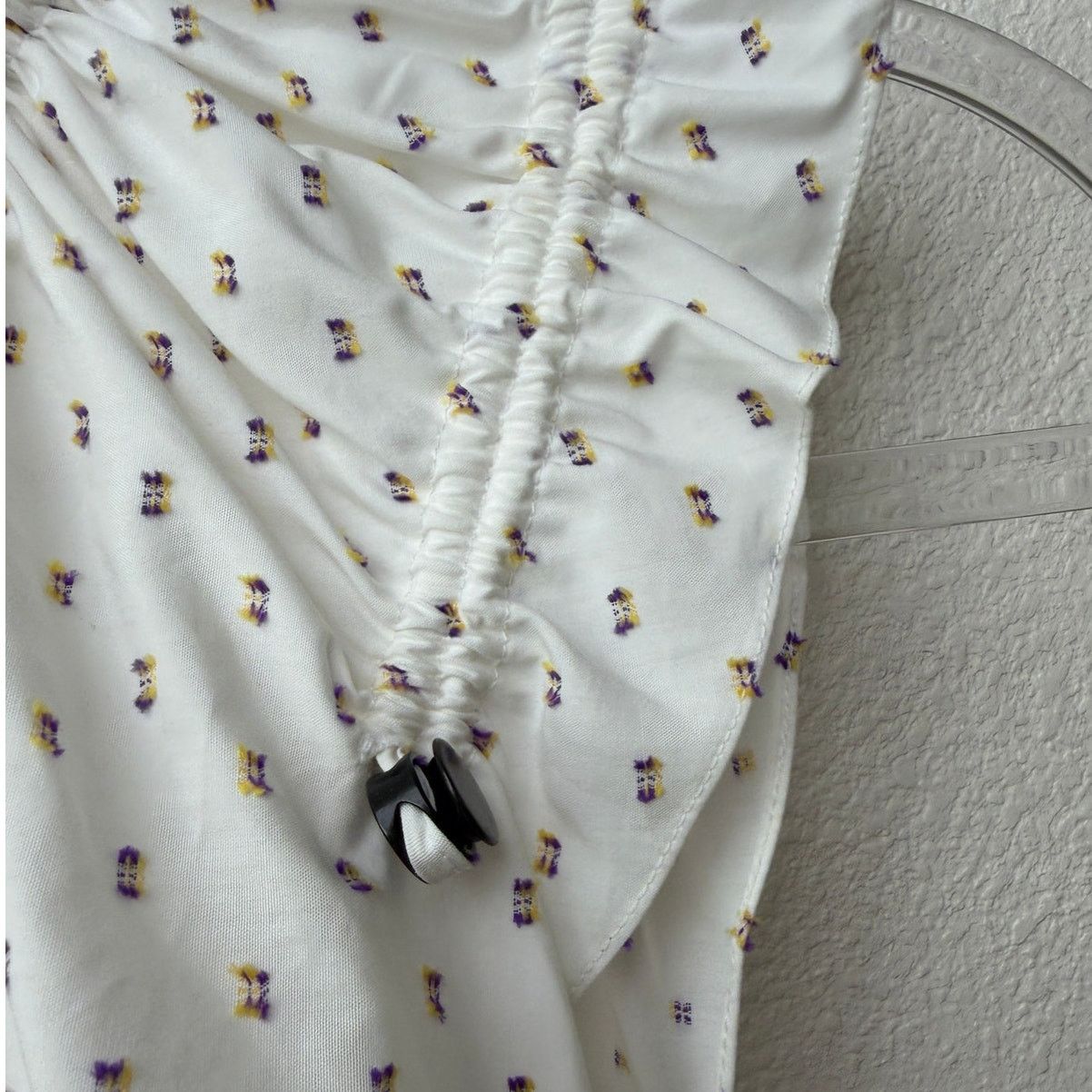 Other Brøgger Blouse White Ruffle Dobby Sleeveless Women US XS Size XS / US 0-2 / IT 36-38 - 7 Thumbnail